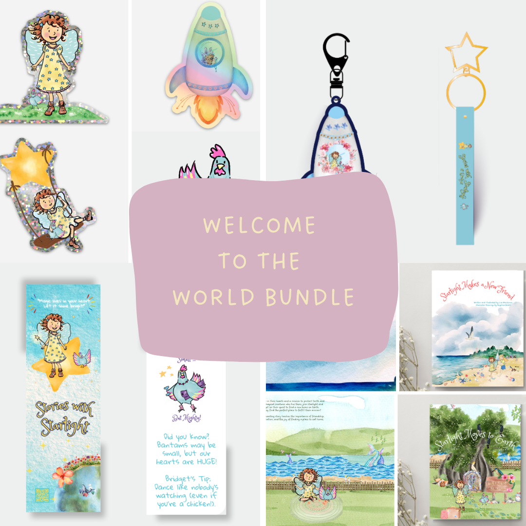 Newborn Baby Gift Bundle — children's books and cards for ages 0–3 | Stories with Starlight