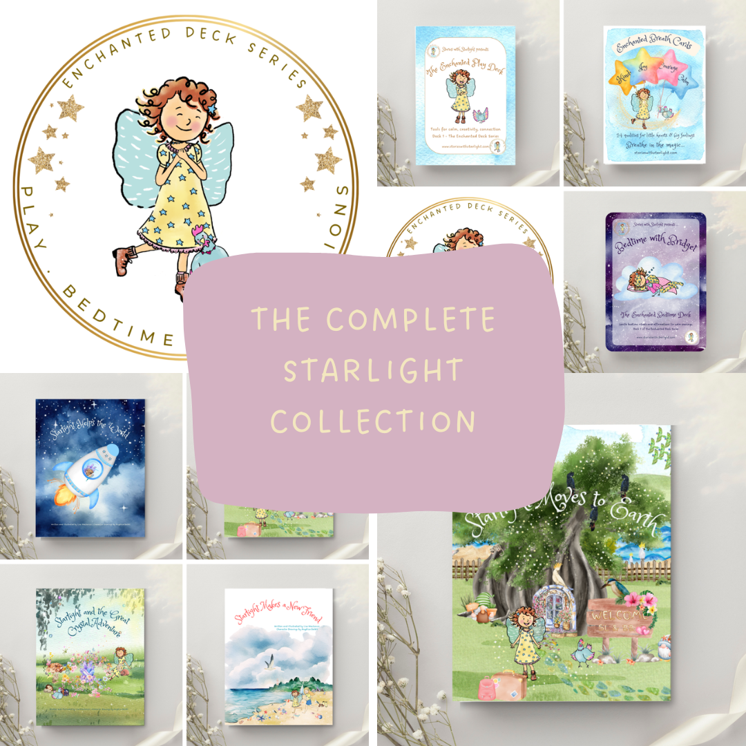 Complete Children's Book and Card Collection — all 4 books and card decks for ages 3–8 | Stories with Starlight
