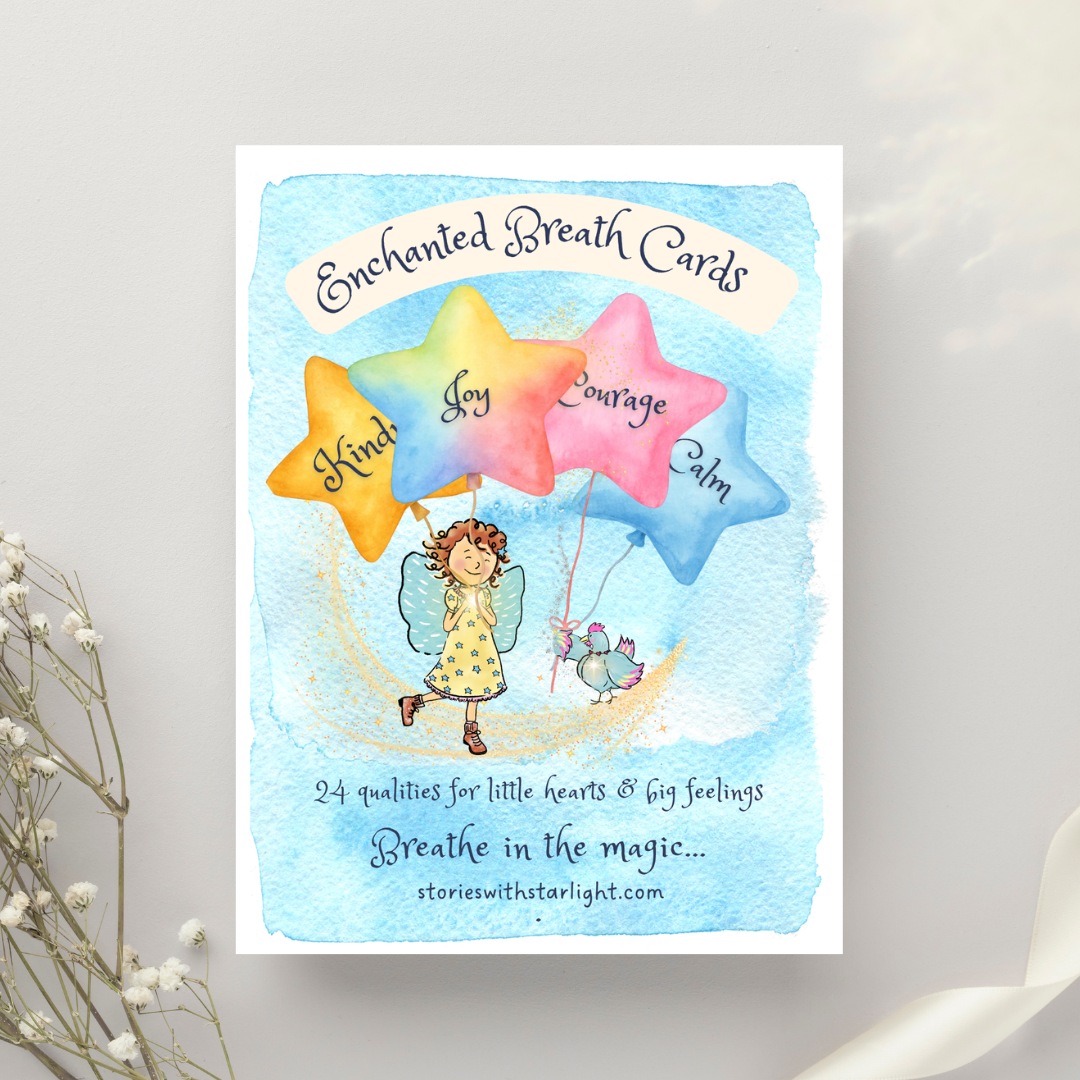 Mindfulness Card Deck for Kids digital download — ages 3–8 | Stories with Starlight