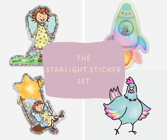 Children's Sticker Set — 4 Starlight character stickers | Stories with Starlight