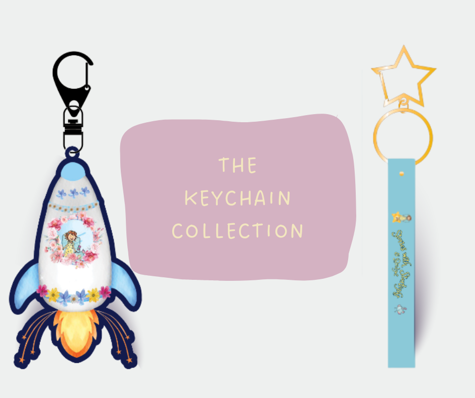 Stories with Starlight Keychain — children's gift accessory featuring Starlight character | Stories with Starlight