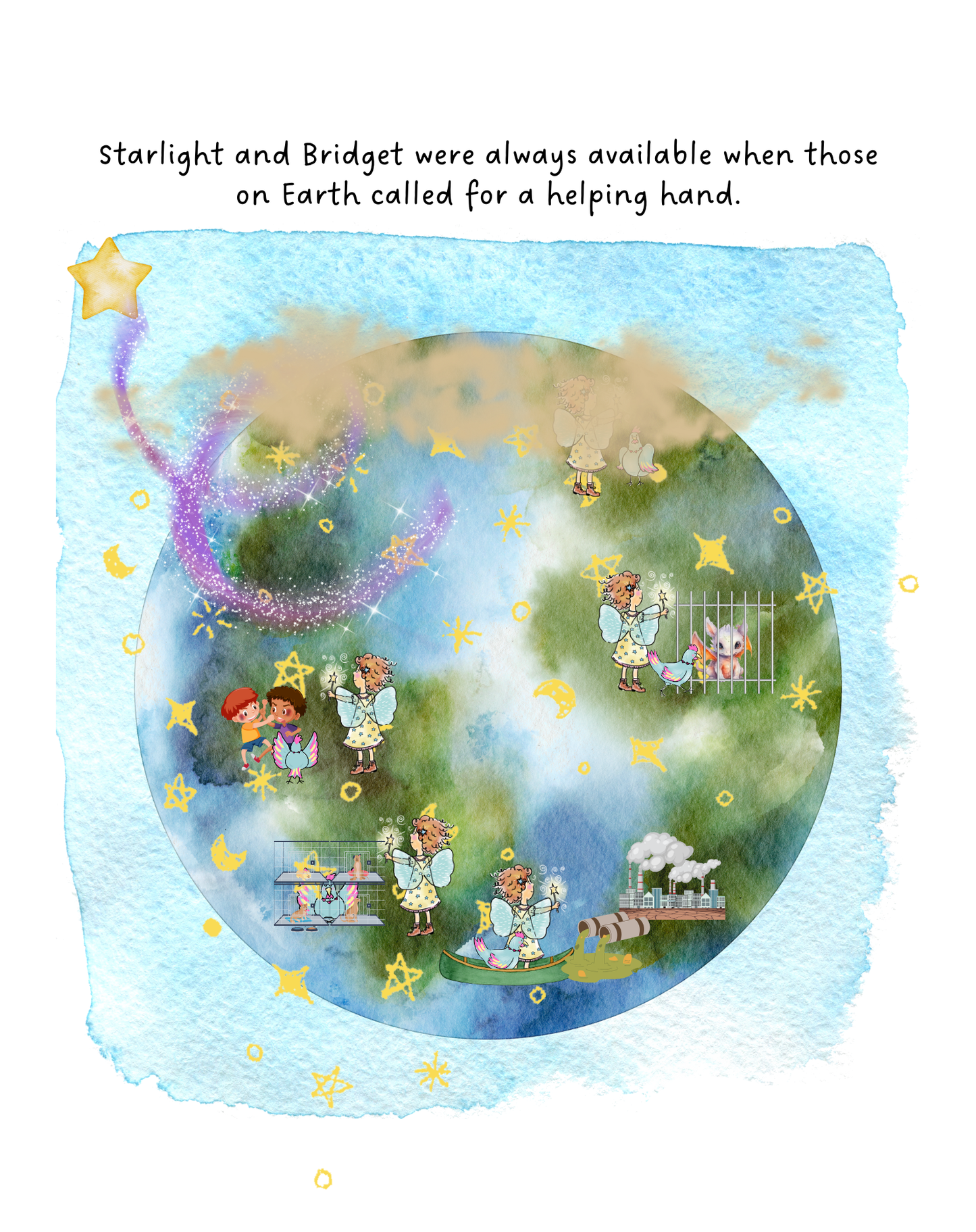 Starlight Moves to Earth | Magical Children's Book | Ages 3-8