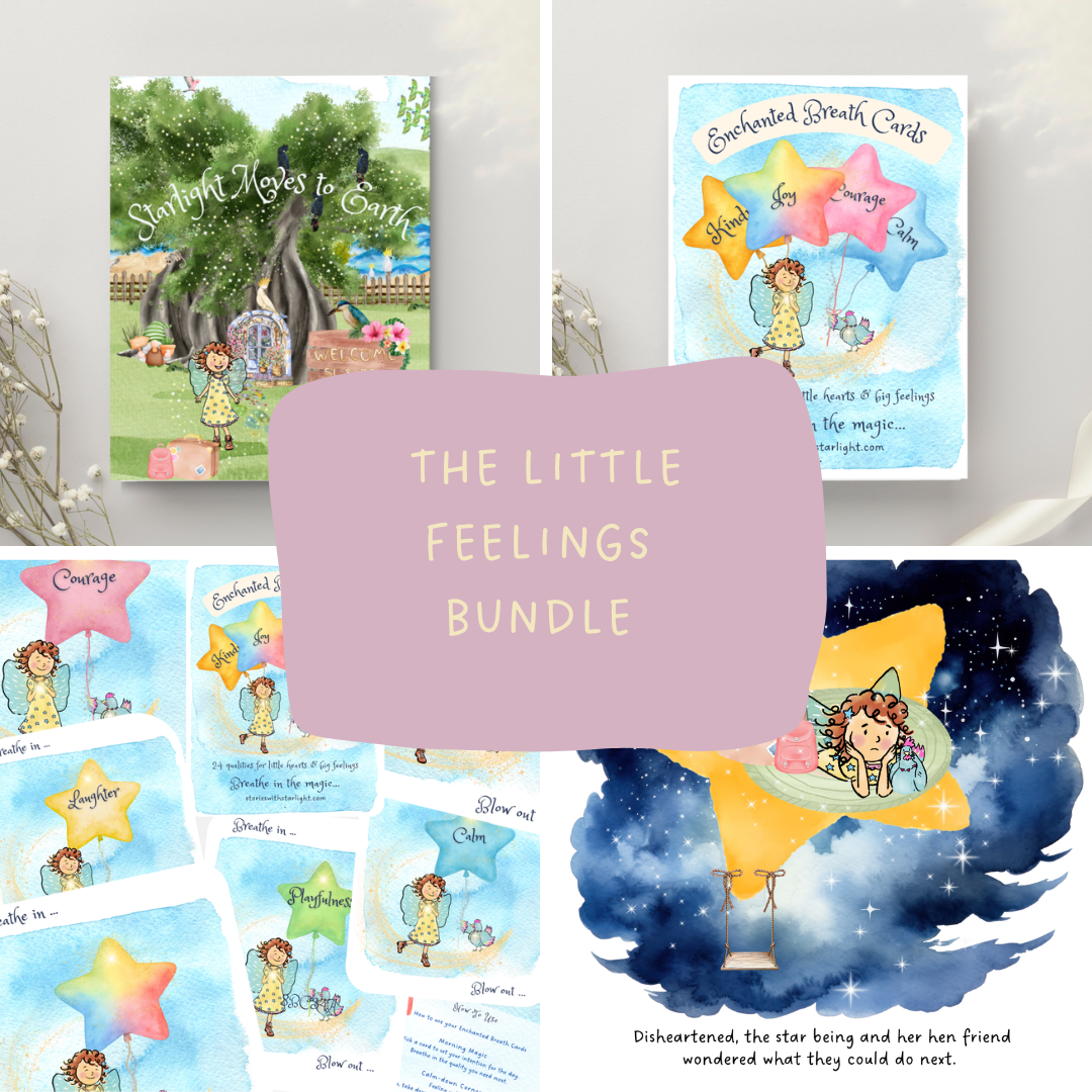 Emotions Gift Bundle — children's books and mindfulness cards for feelings | Stories with Starlight
