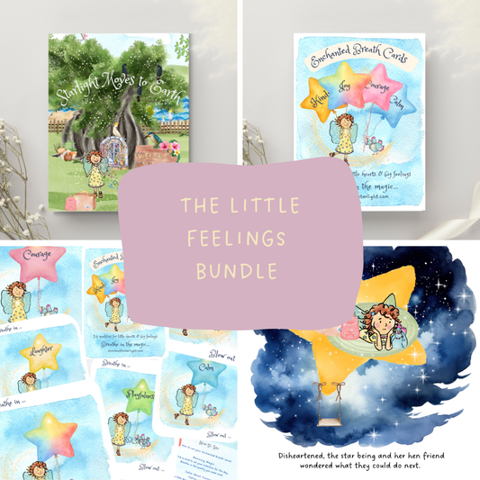 Emotions Gift Bundle — children's books and mindfulness cards for feelings | Stories with Starlight