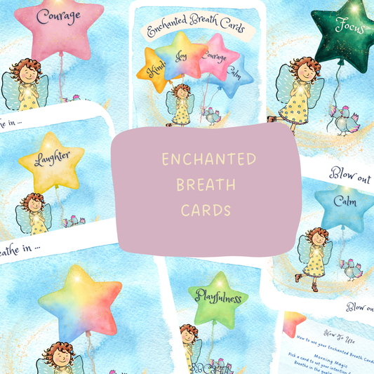 Mindfulness Card Deck digital preview showing card collection | Stories with Starlight